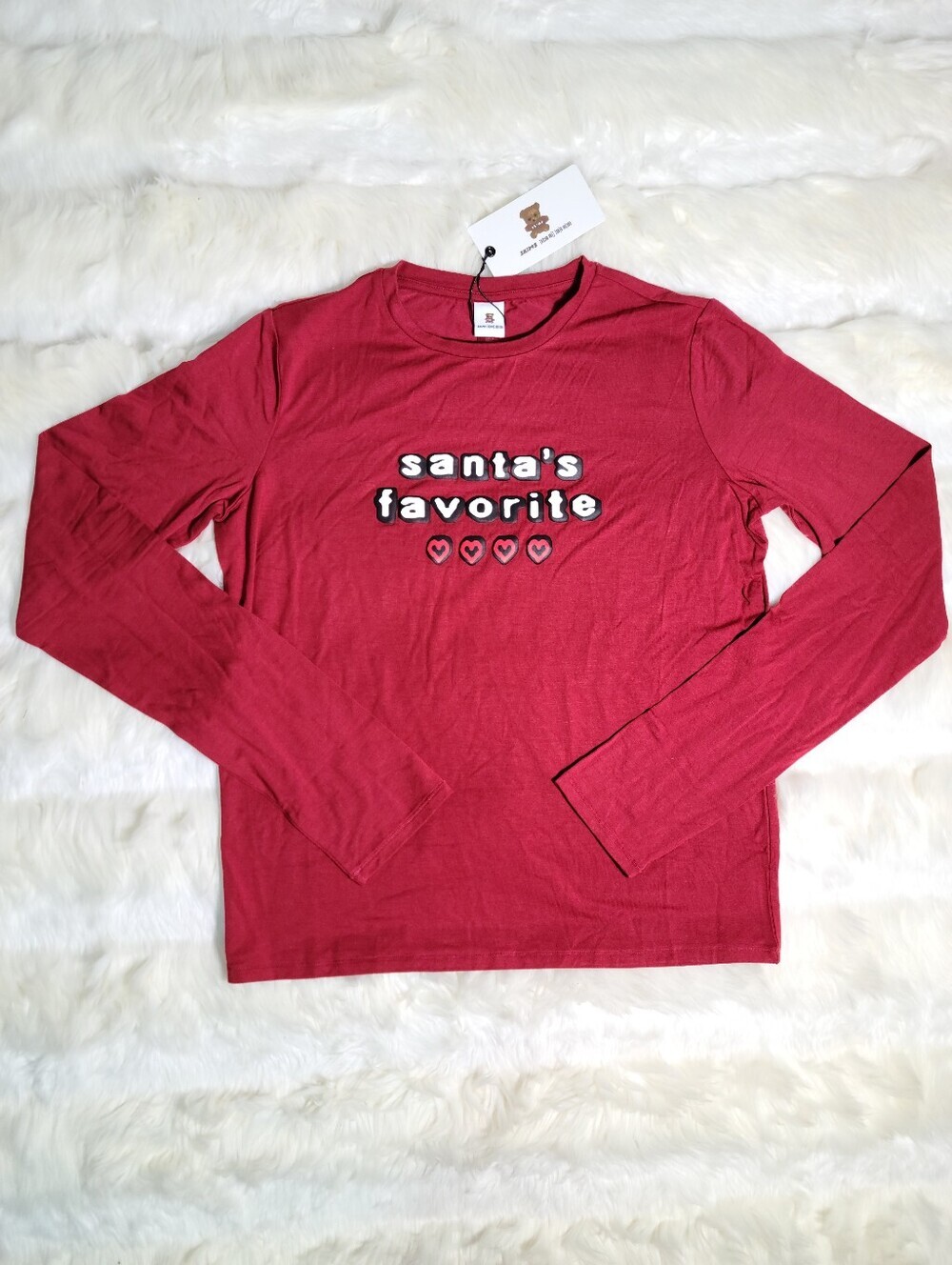 SKIMS x CPFM Cactus Plant Flea Market Sleep Longsleeve Top Santas Fave XL NEW